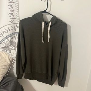 size small green hoodie